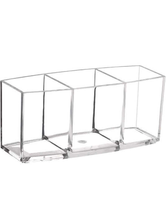 Styleberry Rectangular Clear Cosmetic Organizer