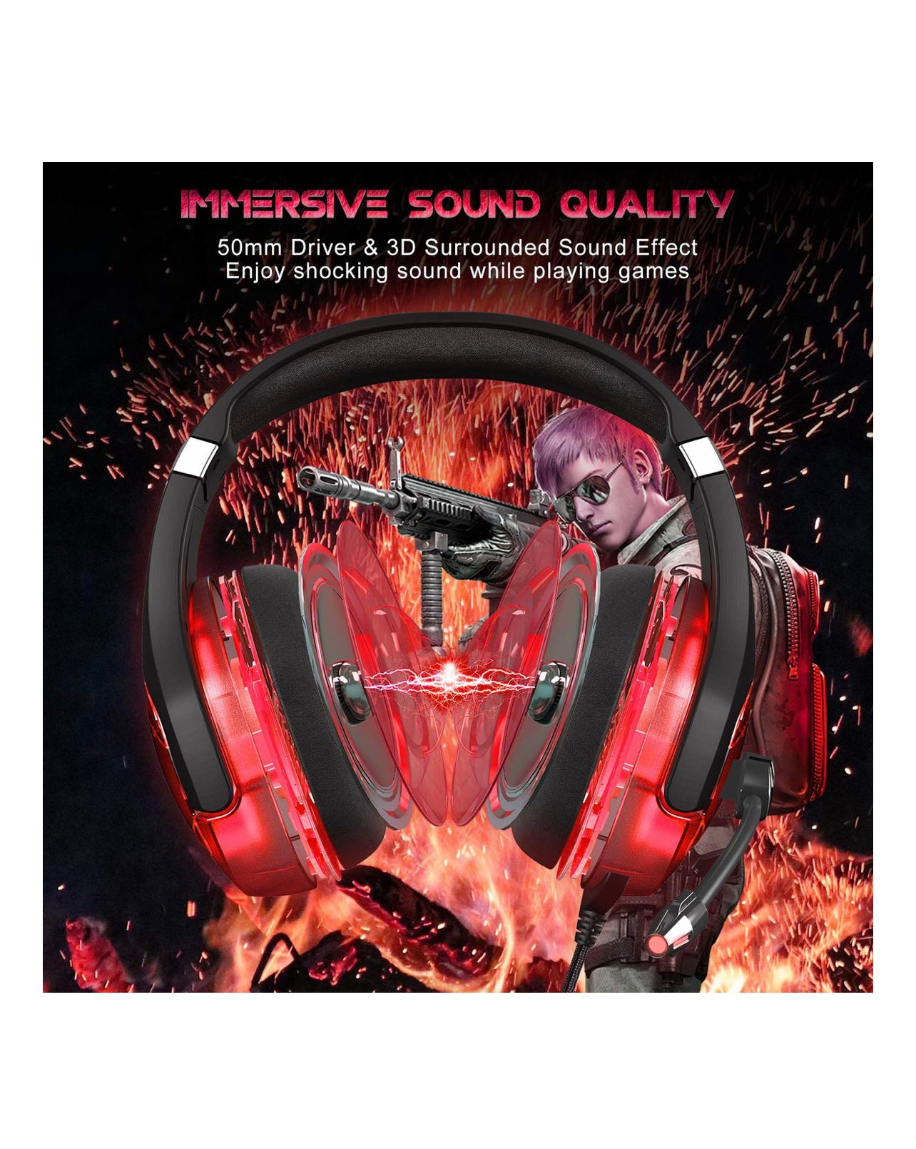 Onikuma K1B Pro Headphones