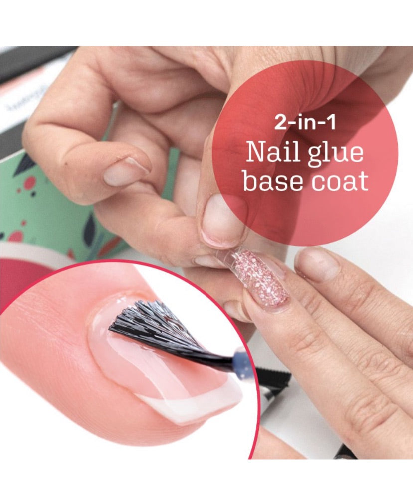 Styleberry 500pc Nail Tips and DIY Nail Gel Kit With 3W UV Lamp (Excludes Glue)