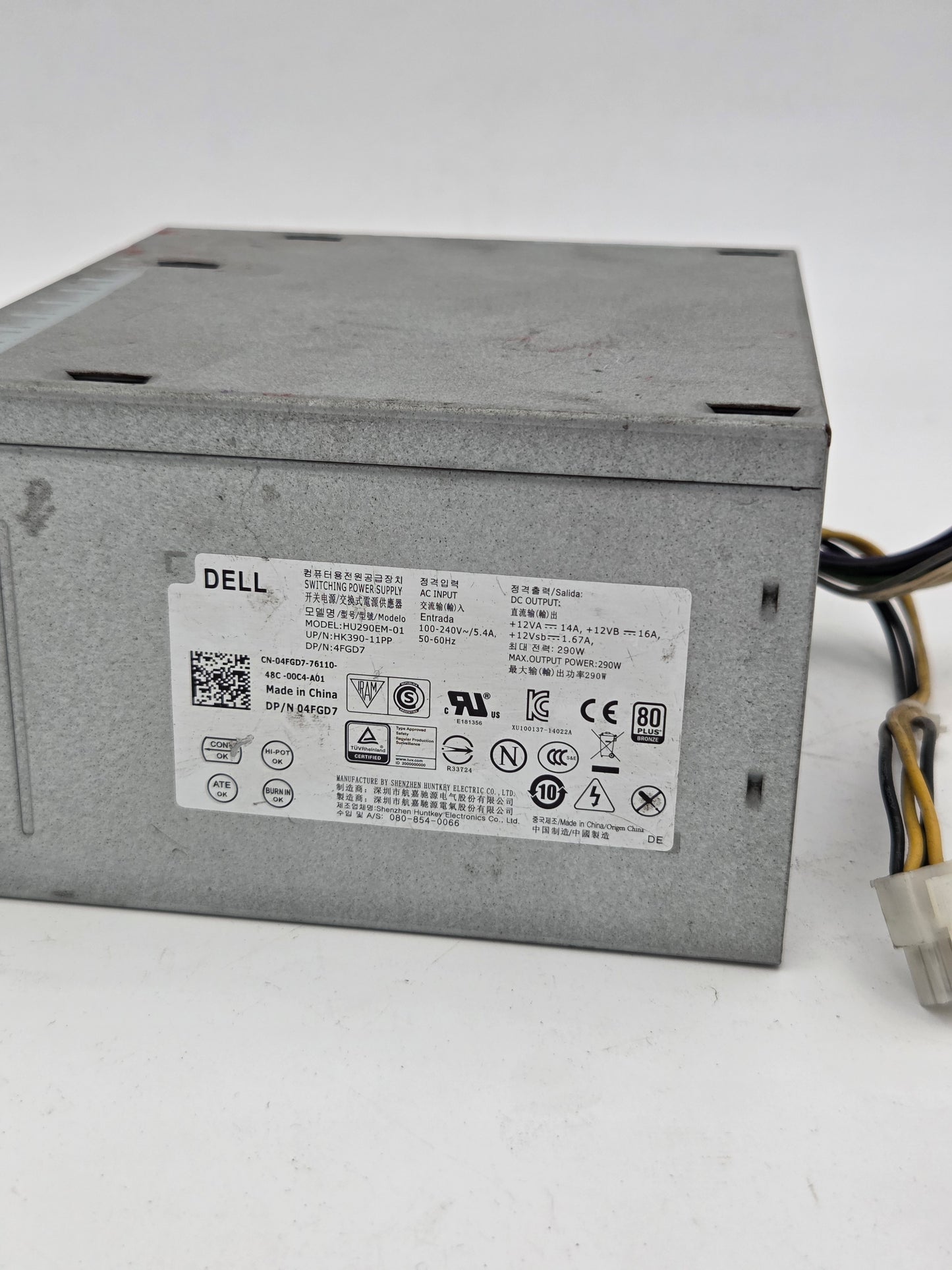 Dell HU290EM-01 290W Power Supply Unit (PSU) 8 pin
