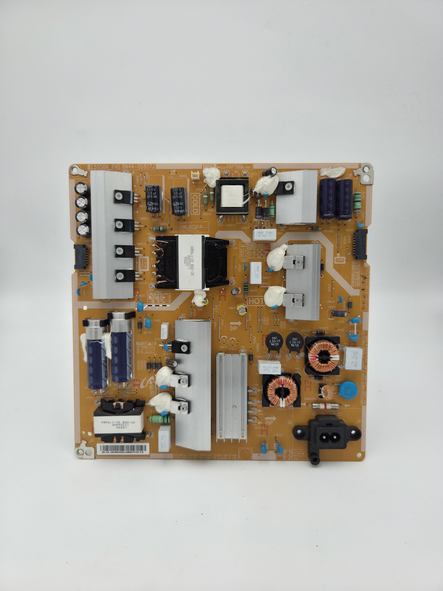 Samsung BN44-00807J Power Supply / LED Driver Board