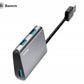 Baseus HUB Enjoyment series USB to 3xUSB 3.0 Adapter Dark Gray
