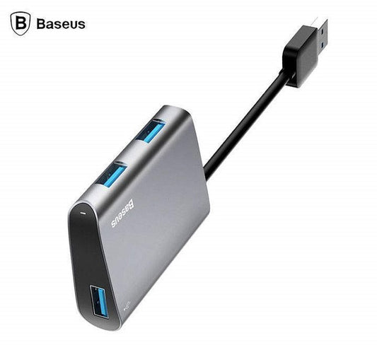 Baseus HUB Enjoyment series USB to 3xUSB 3.0 Adapter Dark Gray