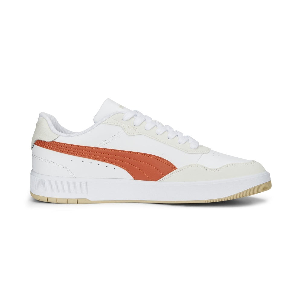 PUMA MEN'S URBAN SNEAKERS WHITE COURT ULTRA LITE - UK 7