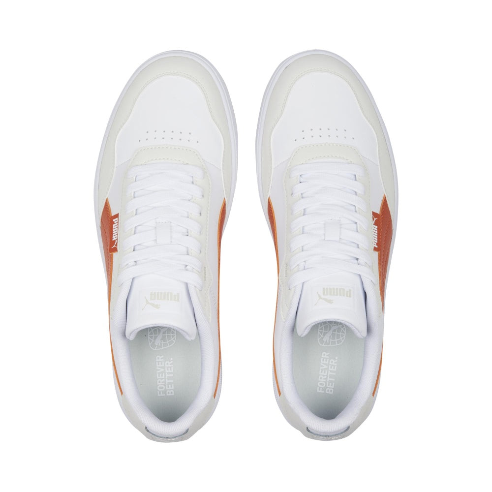 PUMA MEN'S URBAN SNEAKERS WHITE COURT ULTRA LITE - UK 7