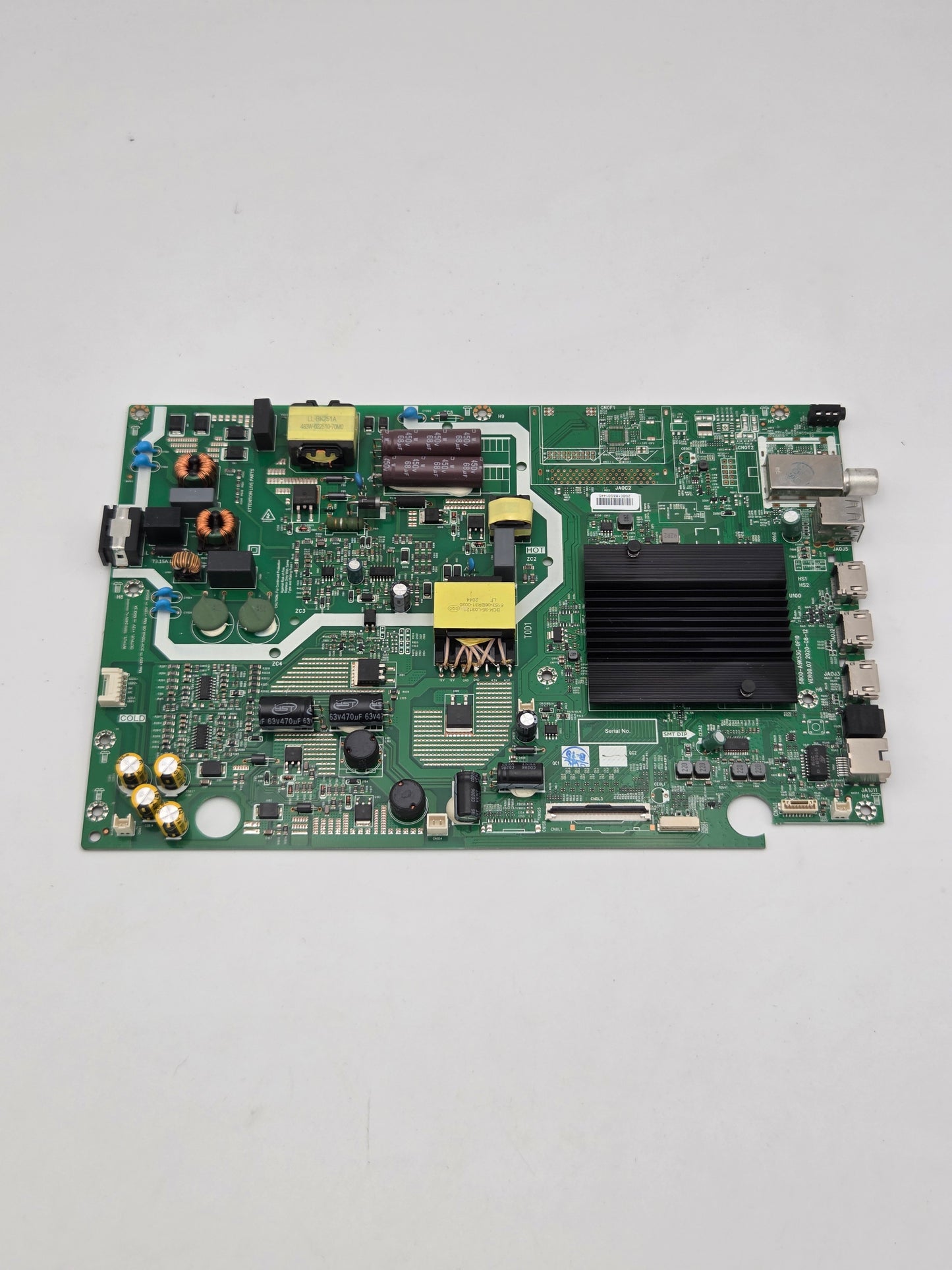 Skyworth / Sinotec TV Main Board Power Supply Combo 5800-A9K53G-0P10