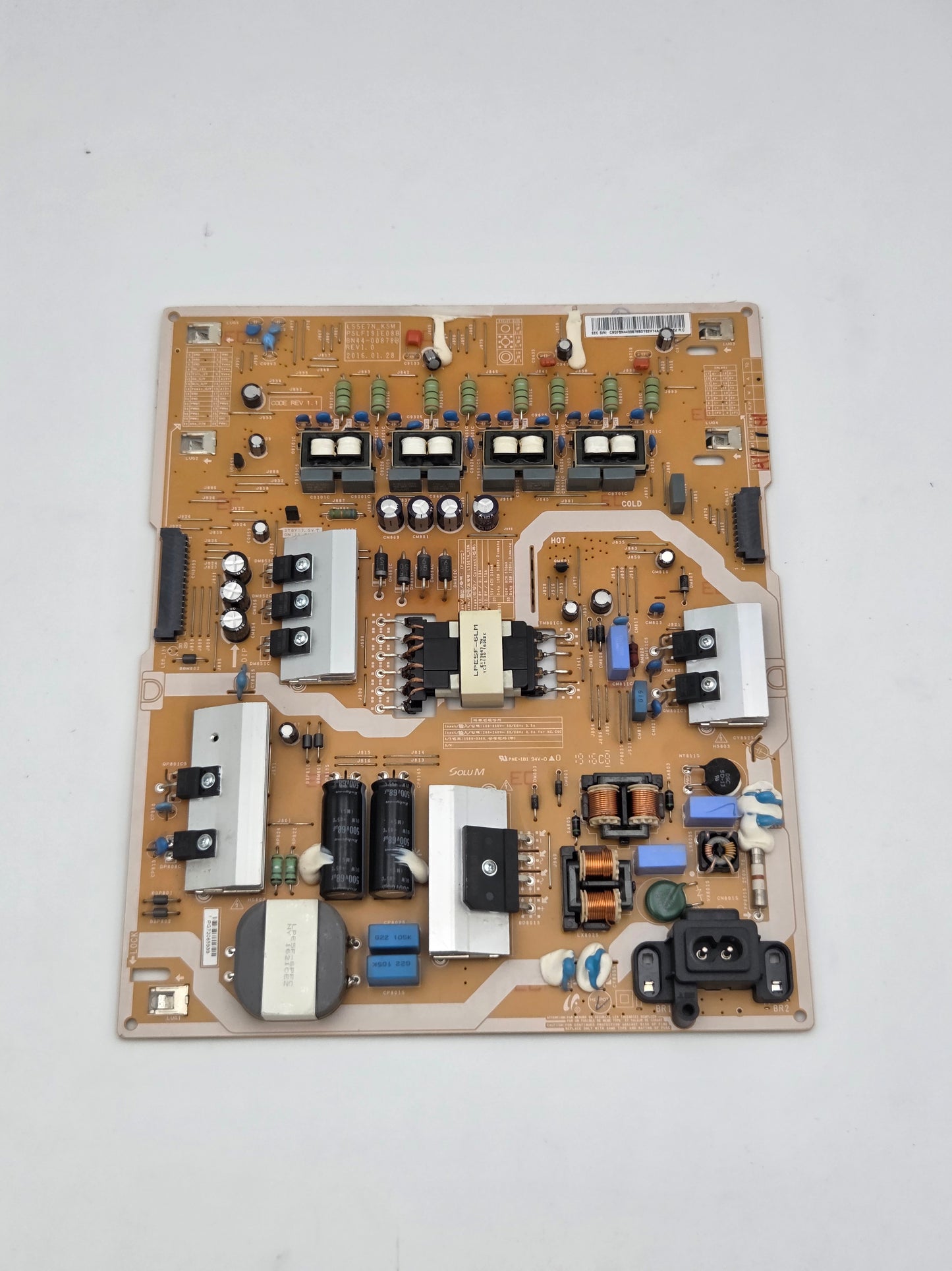 Samsung Power Supply Board BN44-00878A (L55E7_KSM)