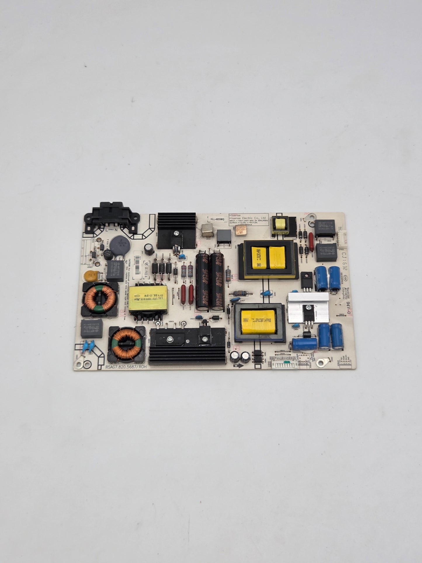 Hisense TV Power Supply Board RSAG7.820.5687/ROH
