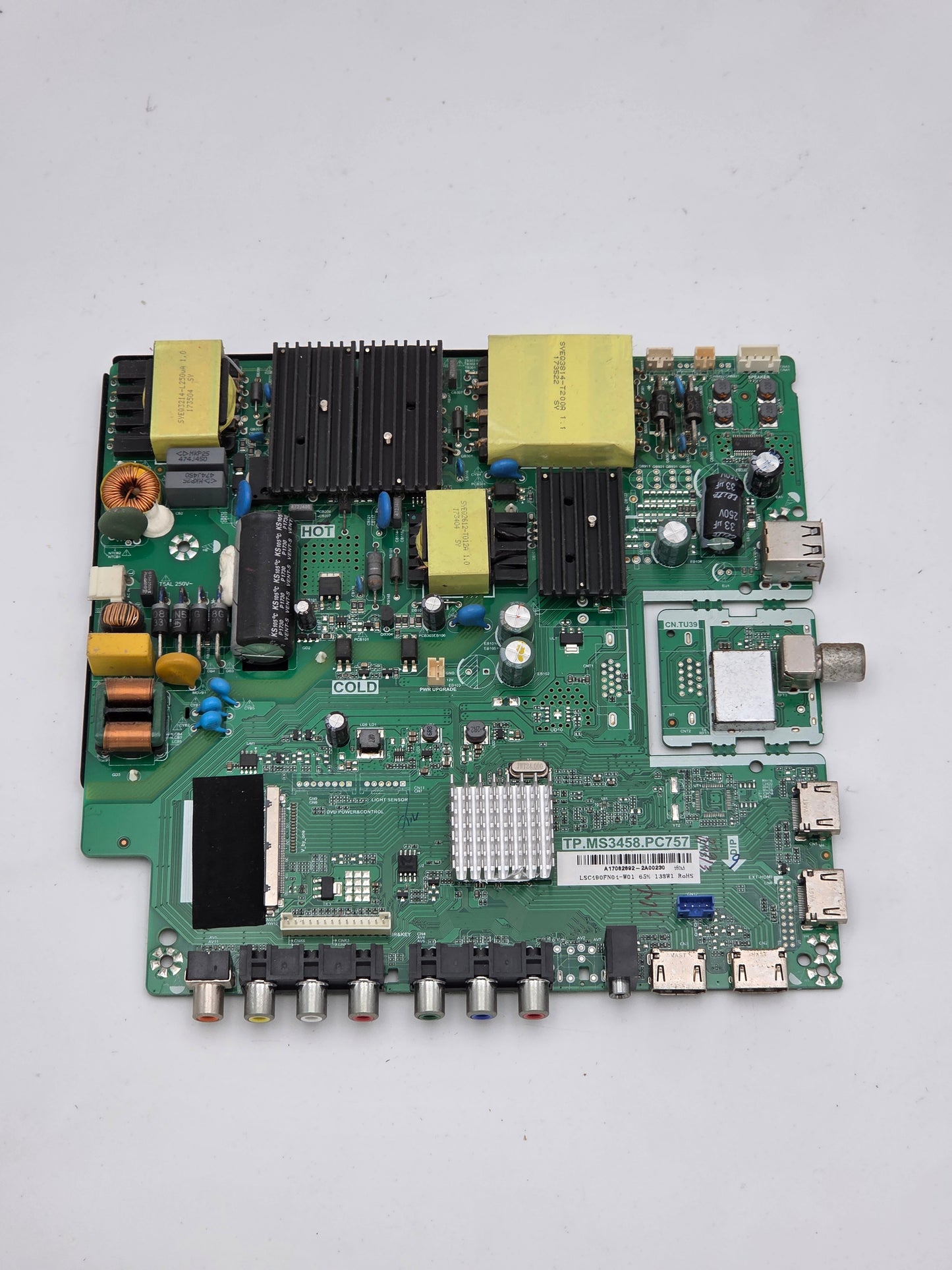 Universal 3-in-1 TV Motherboard TP.MS3458.PC757