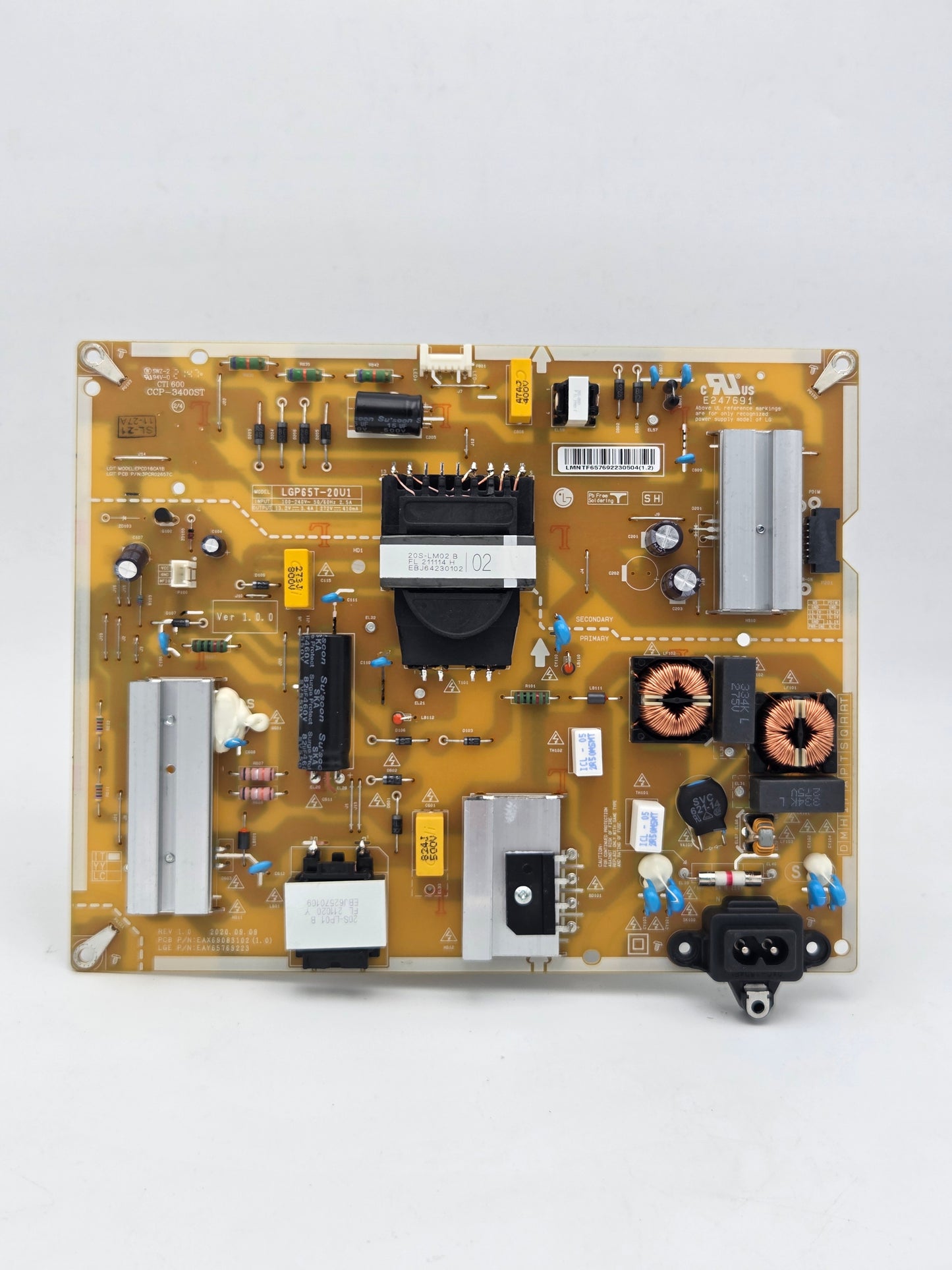 LG LGP65T-20U1 Power Supply Board