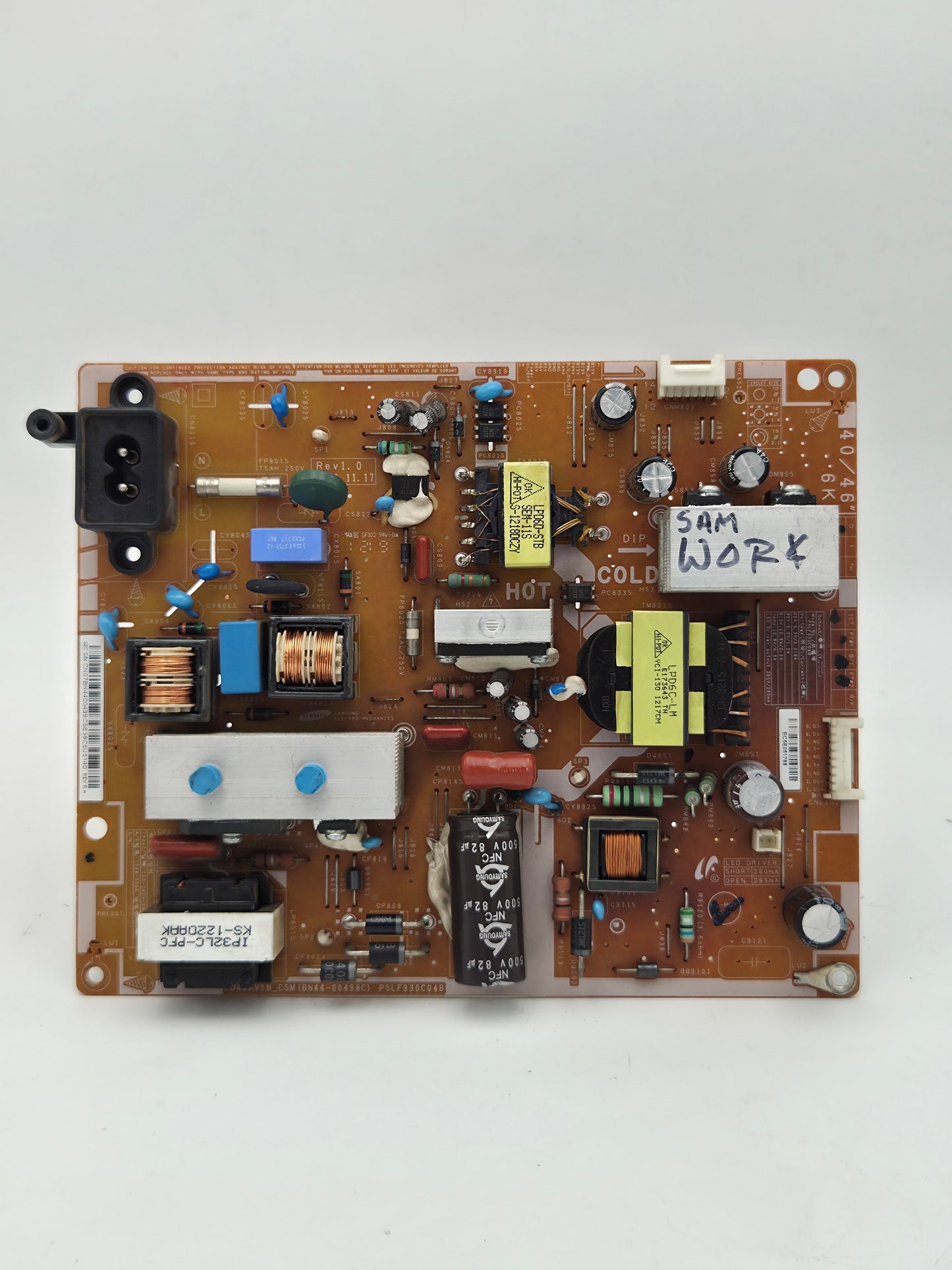 Samsung BN44-00498C LED TV Power Supply Board