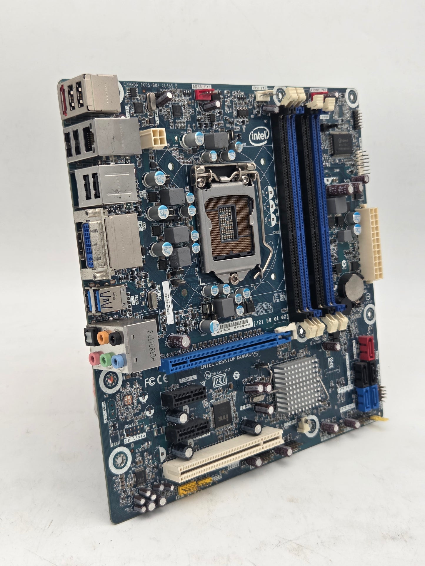 DH67BL Desktop Motherboard - Intel - Socket H2 LGA-1155 With IO Shield