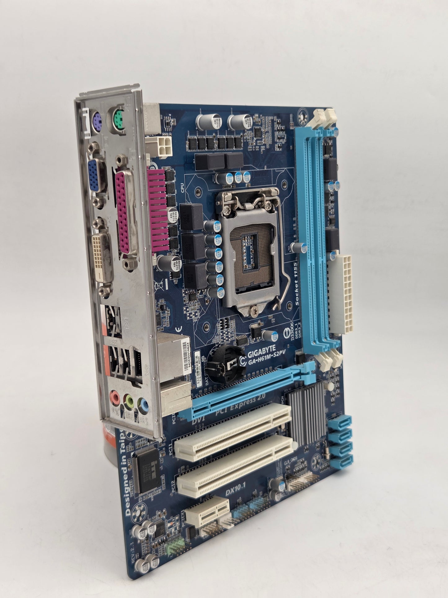 Gigabyte GA-H61M-S2PV Micro-ATX Motherboard - LGA 1155 Socket