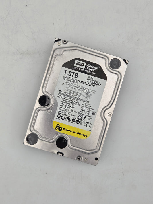 WD RE4 1.0TB Enterprise Storage Hard Drive (WD1003FBYX) (889 hours-Test Results In Images)