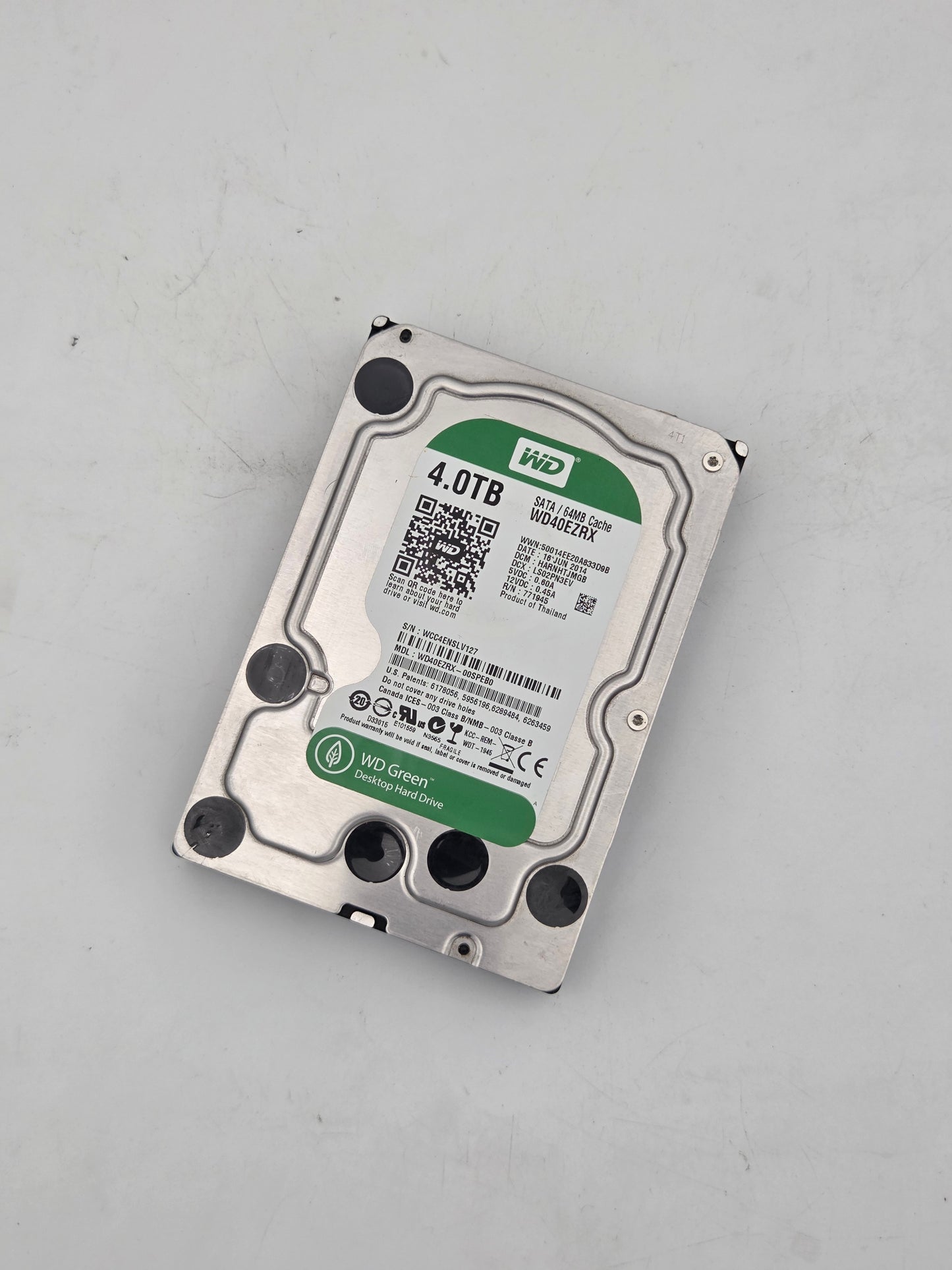 WD Green 4.0TB Desktop Hard Drive (WD40EZRX) Test Results In Images