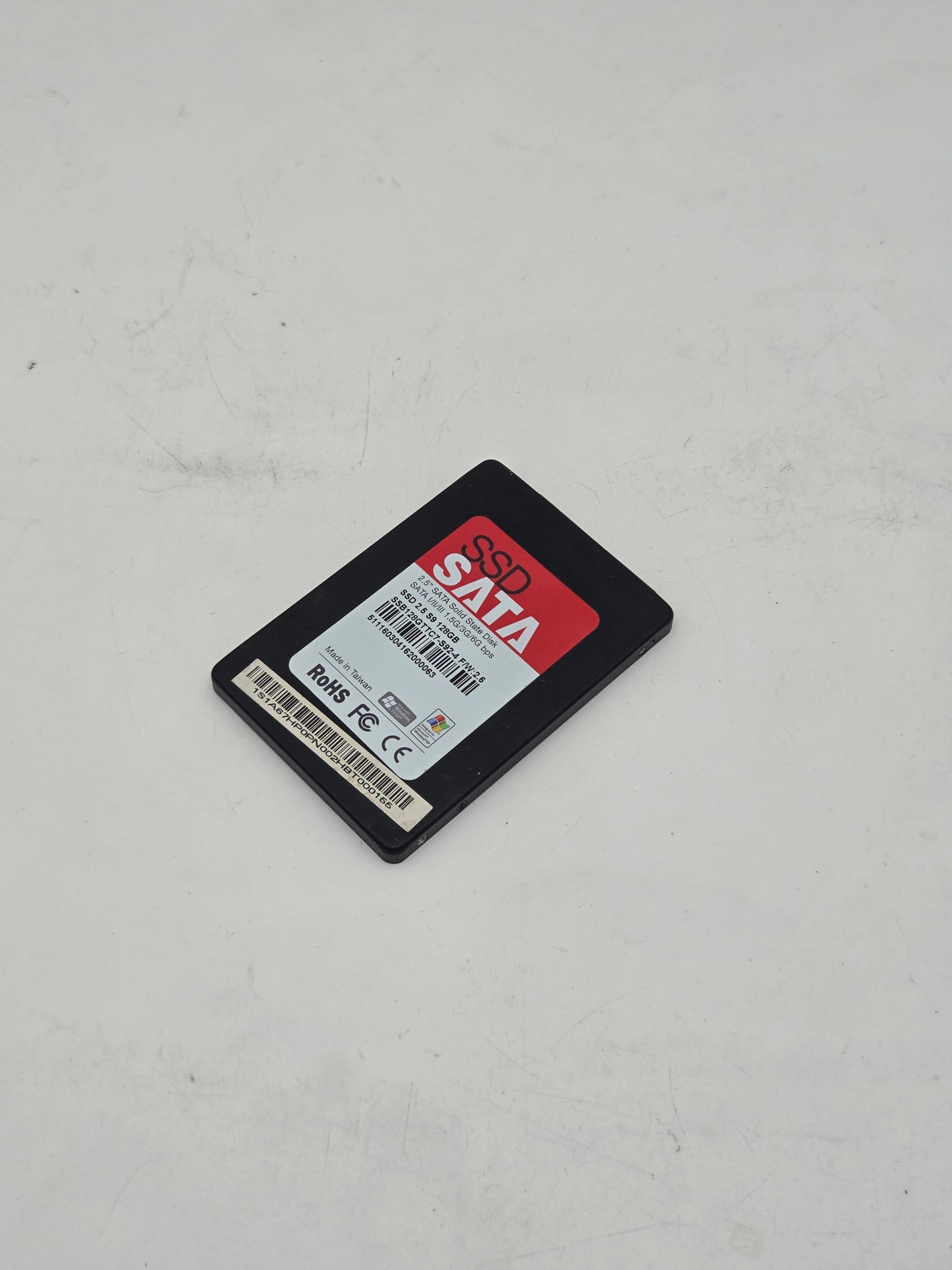128GB SATA Solid State Drive (SSB128GTTC7-S92) Test Results In Images