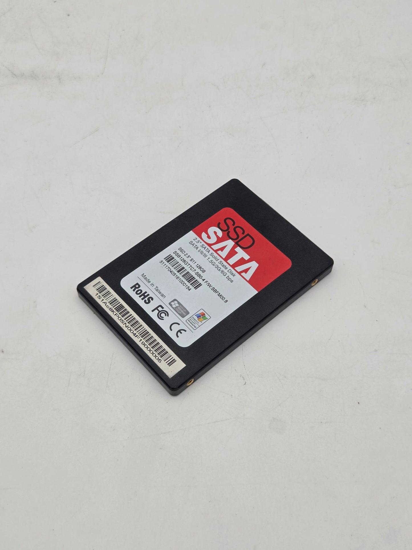 128GB SATA Solid State Drive Test Results In Images