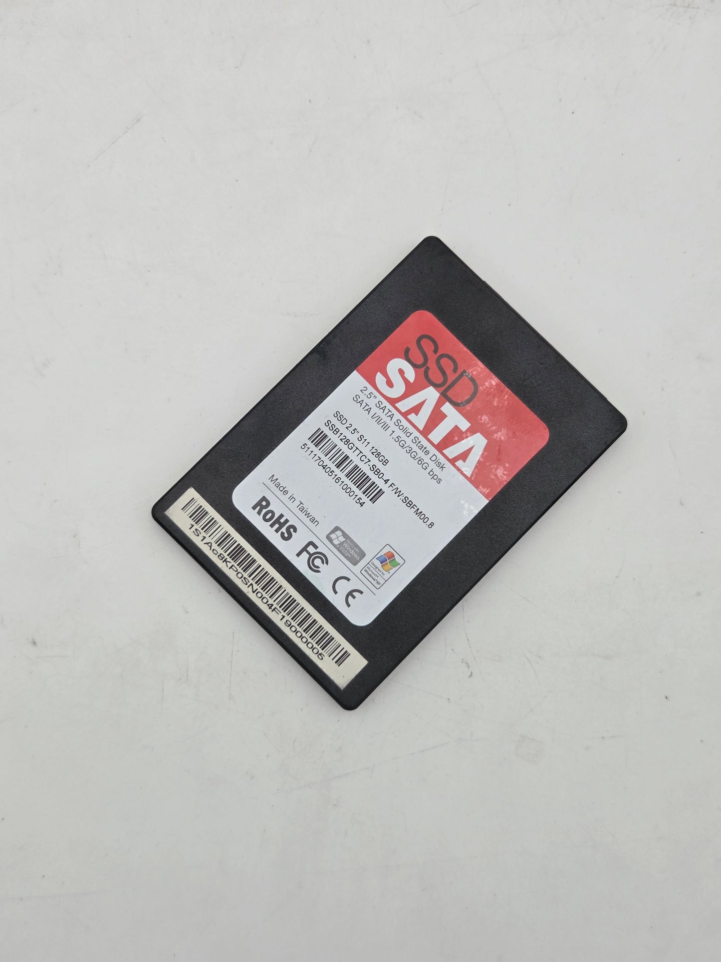 128GB SATA Solid State Drive Test Results In Images