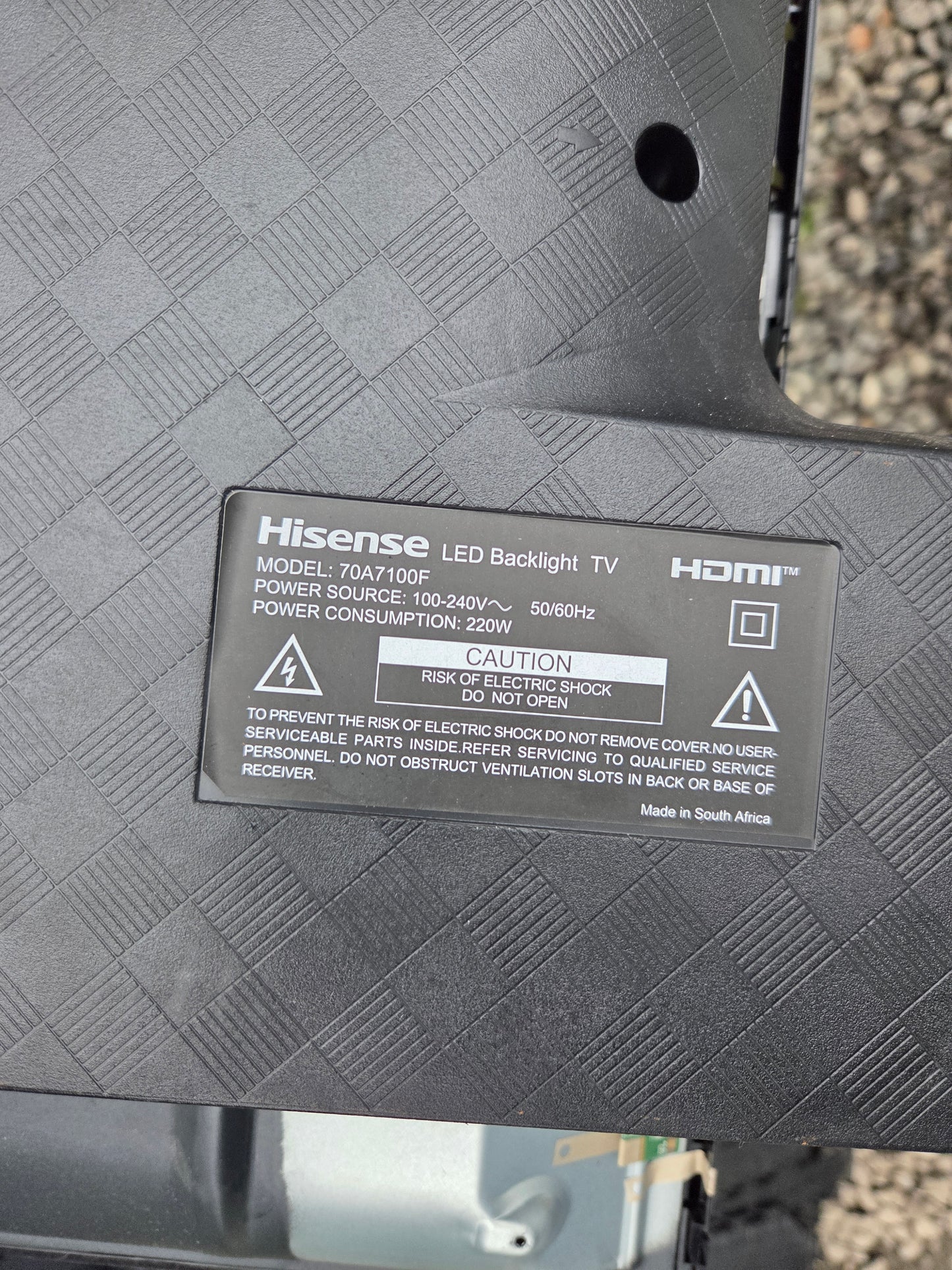 Hisense CV700U2-T01-CB-3 T-Con Board for 70A7100F (70") | Tested & Working