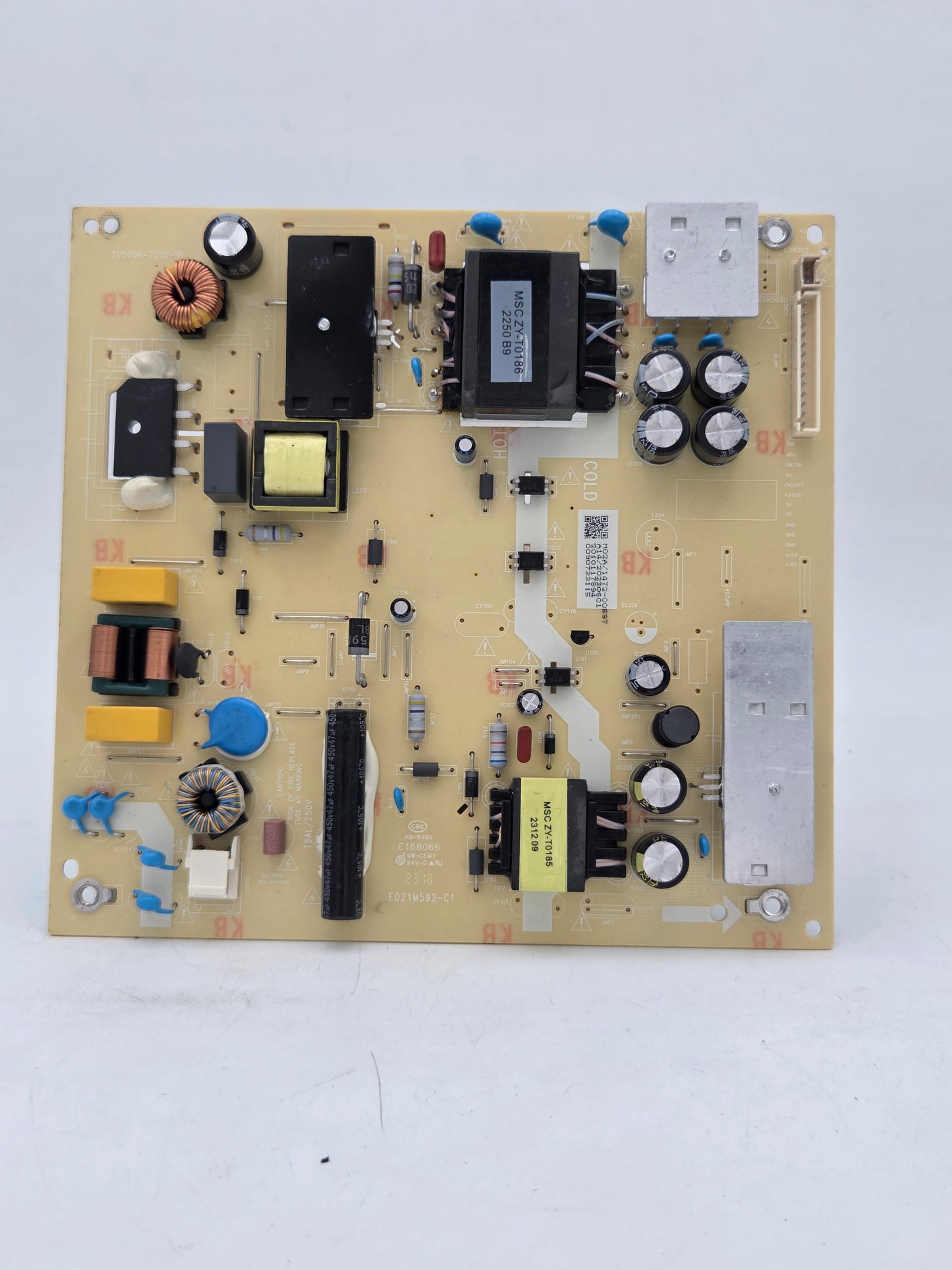 Blaupunkt TV5006-ZC02-01 Power Supply Board for BLA55UHD (E021M592-C1) | Tested & Working