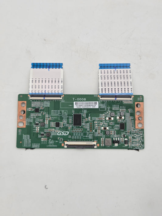 Blaupunkt T55UHD-CVC2ST5461D12- T-Con Board w/ Cables for BLA55UHD | Tested & Working