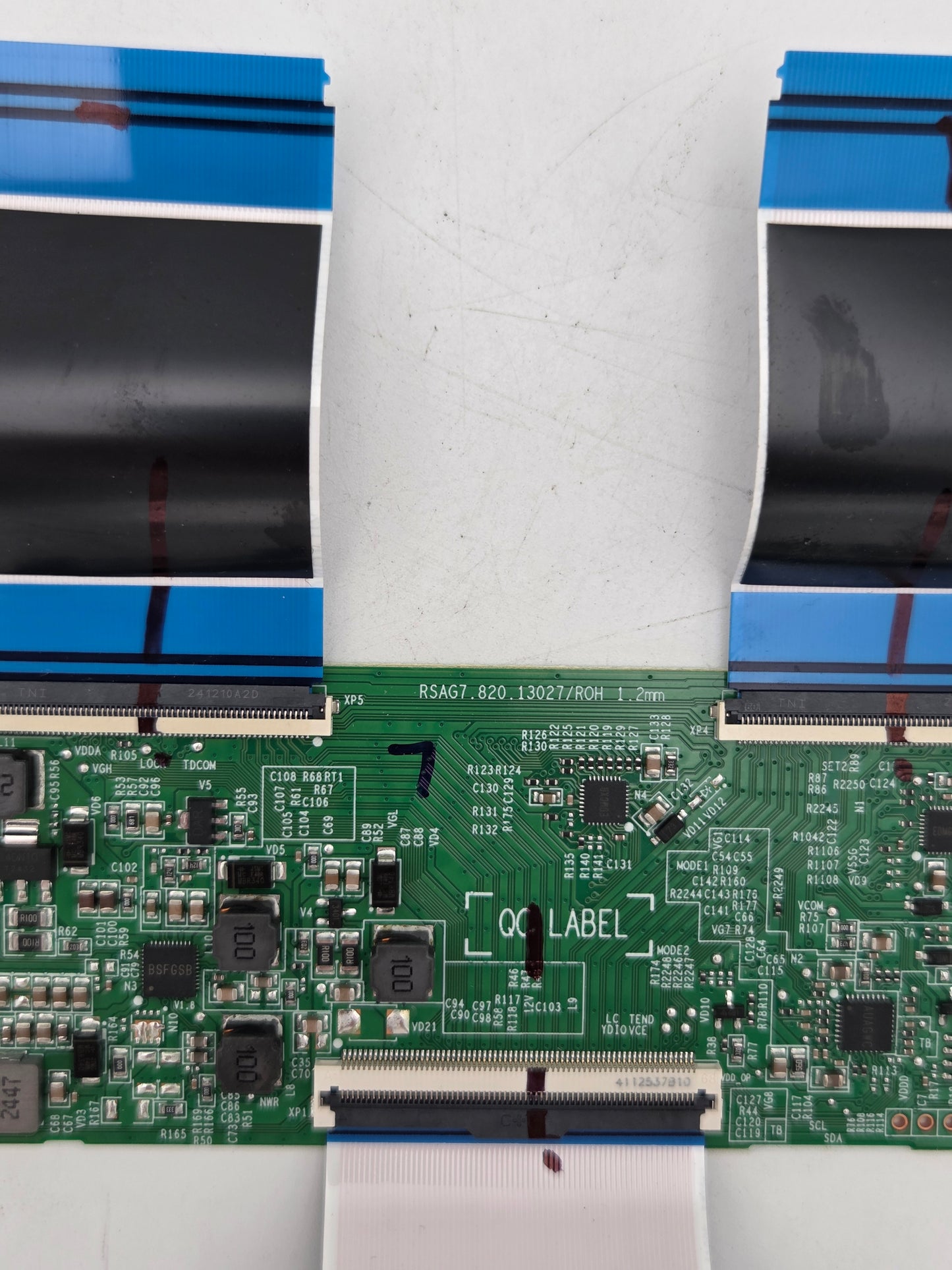 Hisense RSAG7.820.13027/ROH T-Con Board w/ Cables for 50E7N (50" 4K Smart TV) | Tested & Working