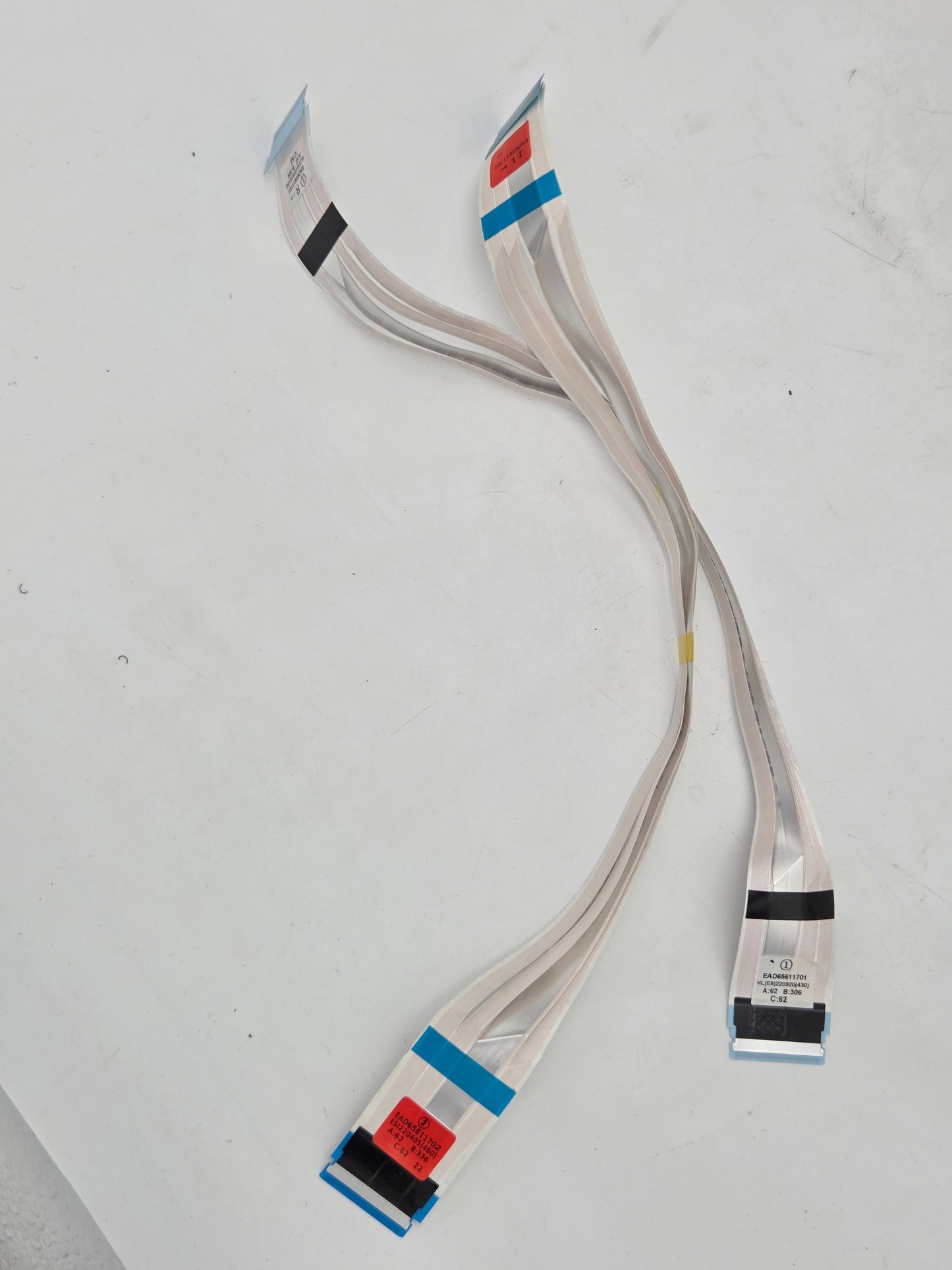 LG EAD65611701 / EAD65611702 Internal Ribbon Cables for 55UQ75001LG | Tested & Working