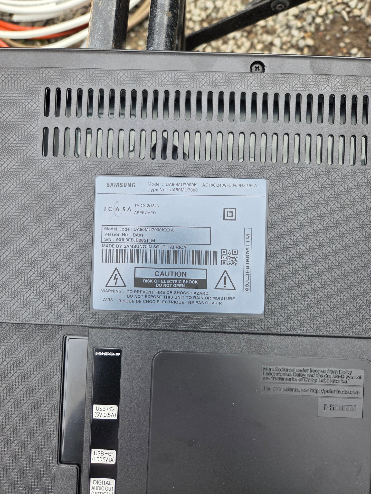 Samsung BN44-00807B (L55S6N_FHS) Power Supply Board for UA50MU7000K (UA50MU7000) | Tested & Working