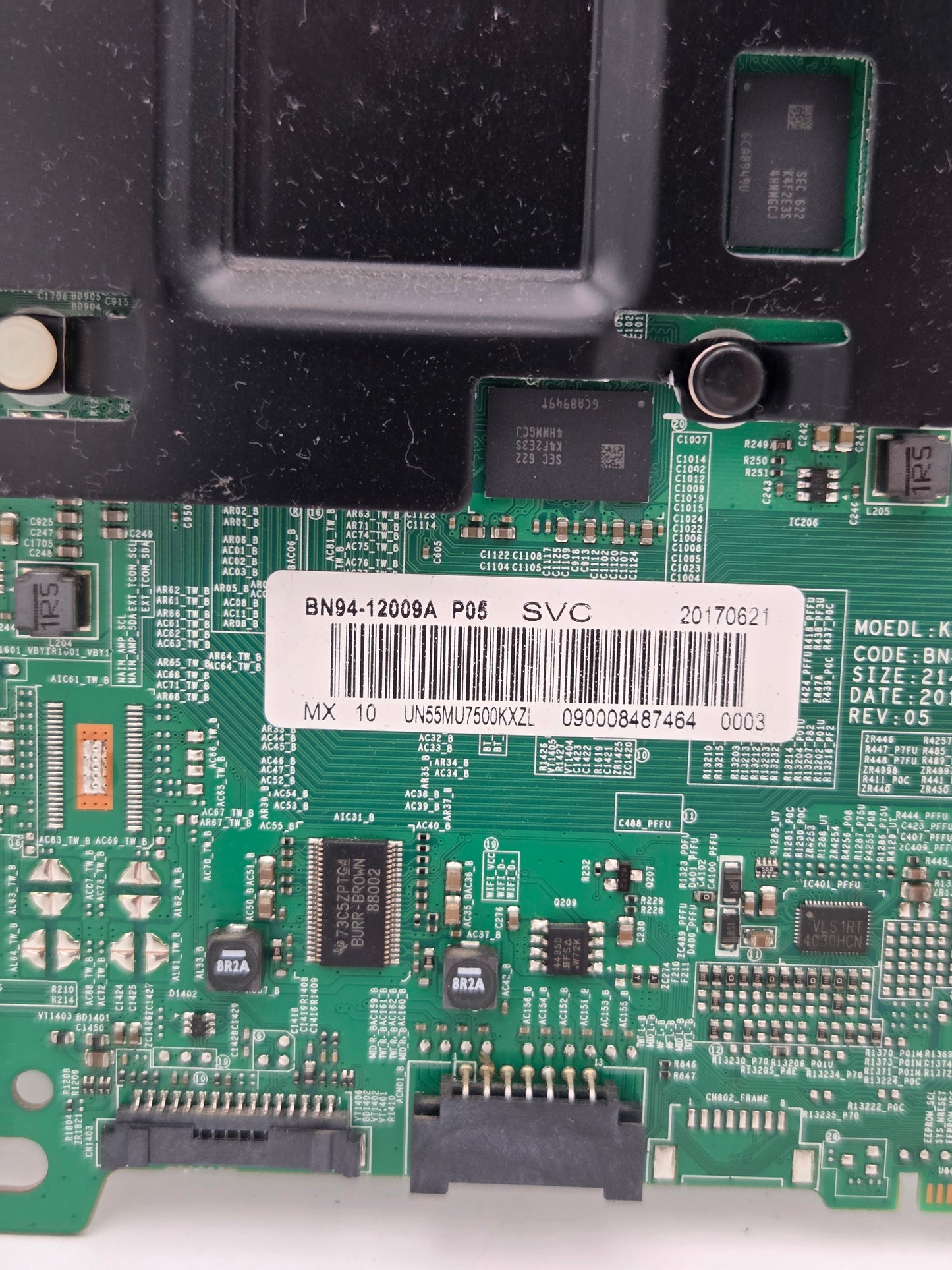 Samsung BN94-12009A Main Board for UA55MU8500K (UA55MU8500) | Tested & Working
