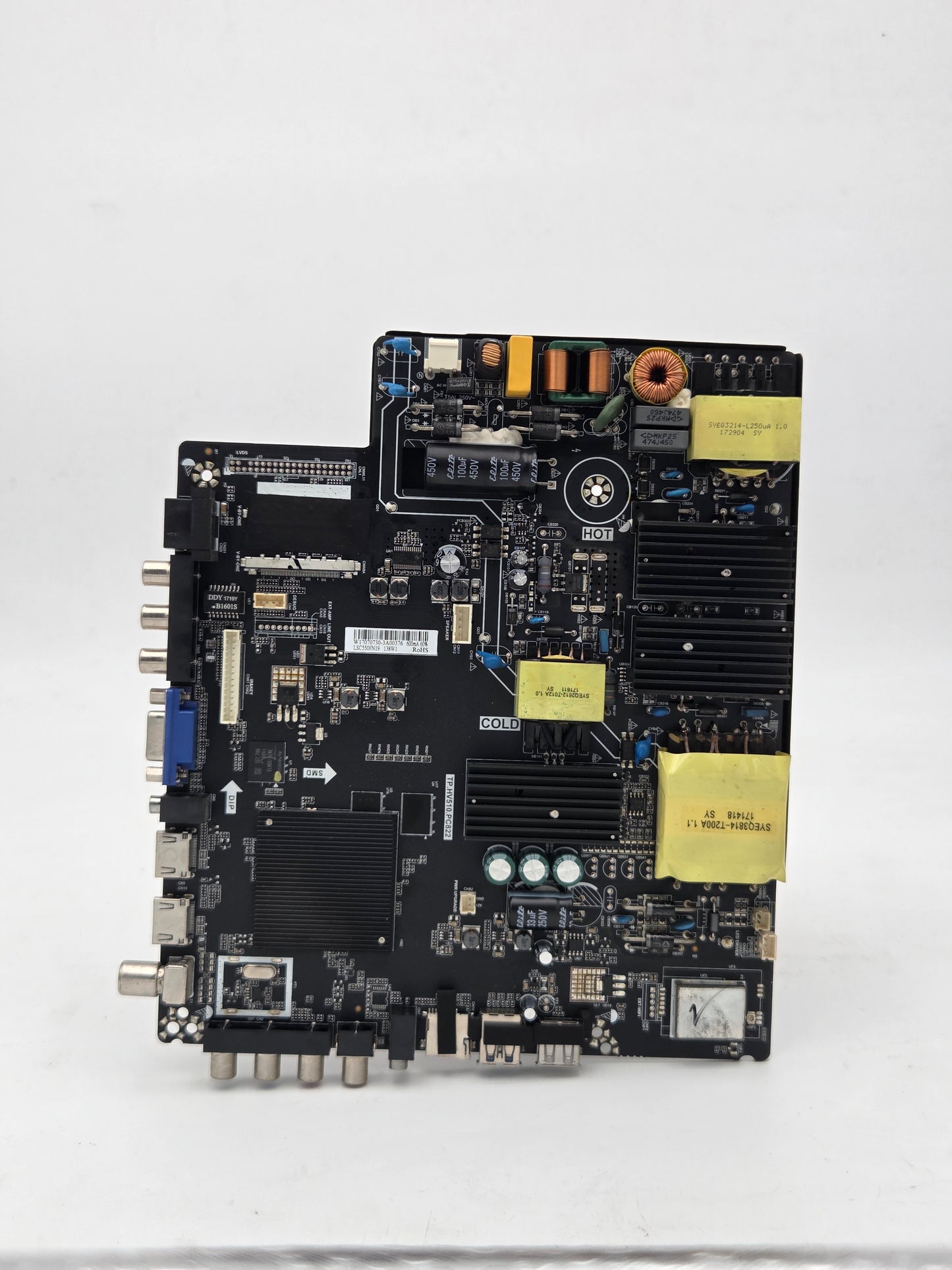 Sansui TP.HV510.PC822 Main Power Supply Board for SLEDSC-55UHD | Tested & Working