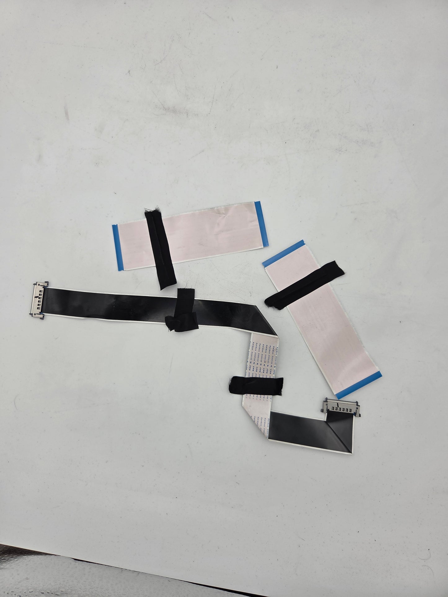 Sansui SLEDSC-55UHD Internal Wiring Harness & Ribbon Cable Set | Tested & Working