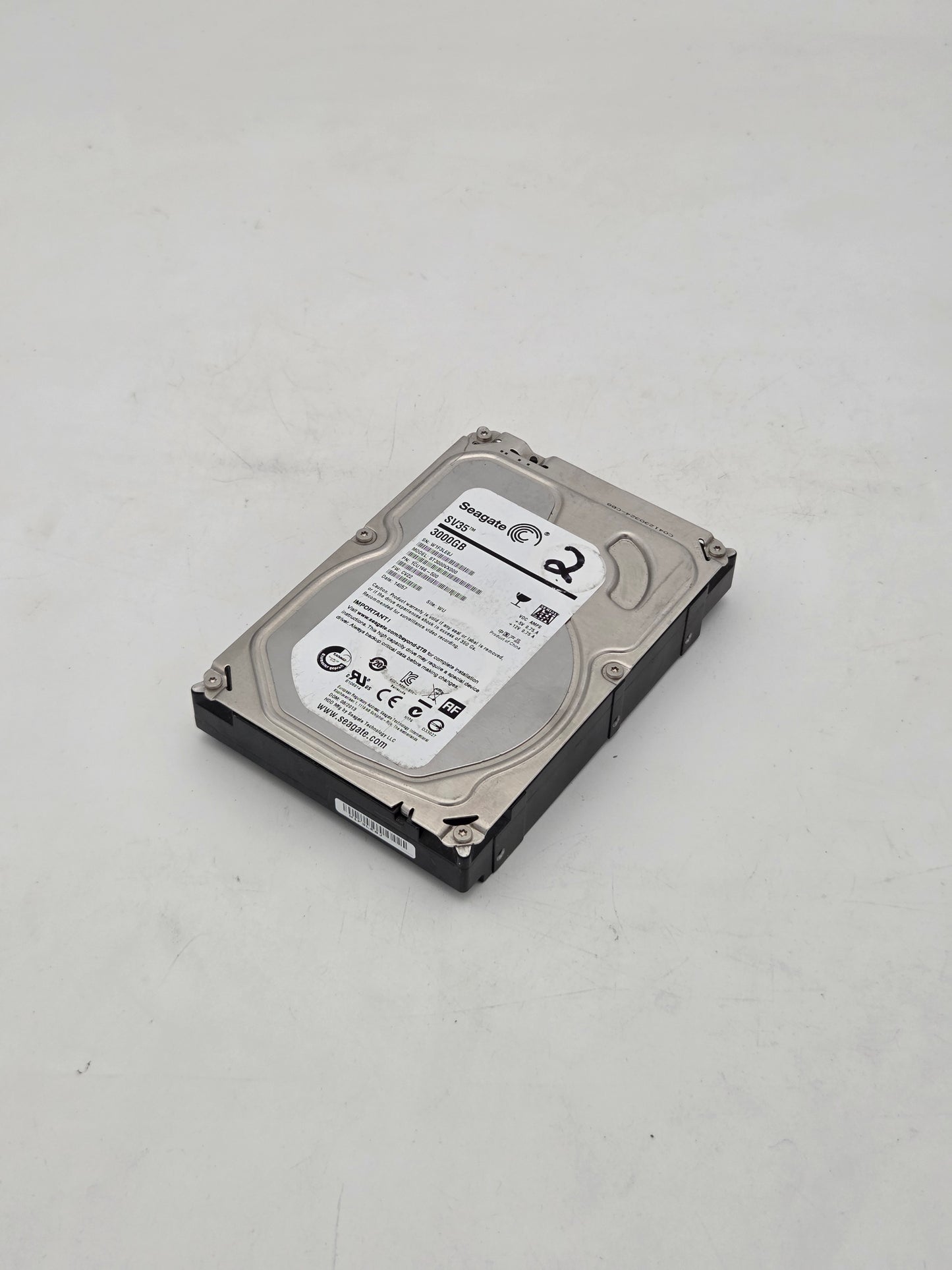 Seagate SV35 3TB 3.5" Surveillance Hard Drive (Test Results In Images)