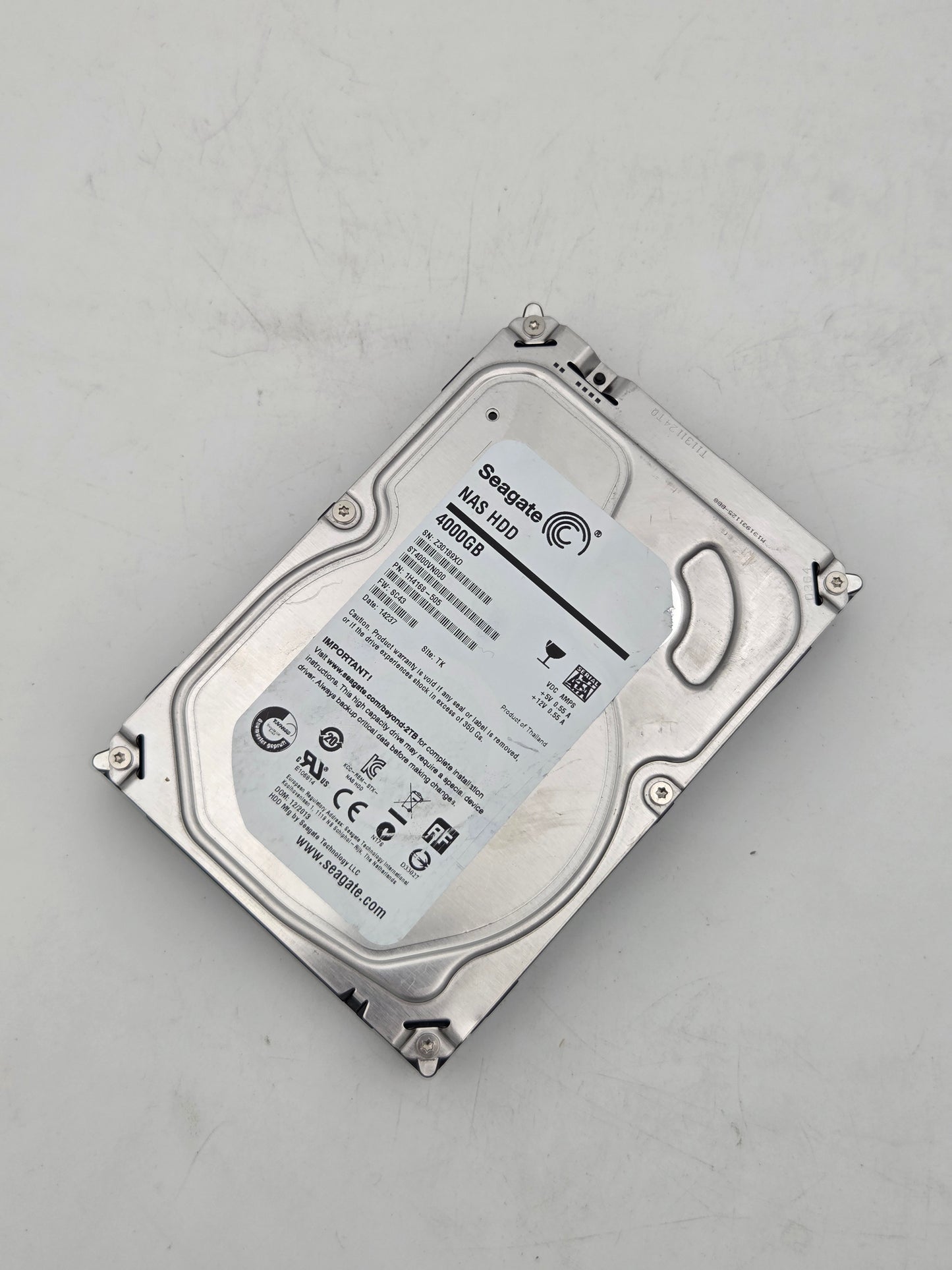 Seagate / NAS HDD 4TB 3.5" Internal Hard Drive (Test Results In Images)