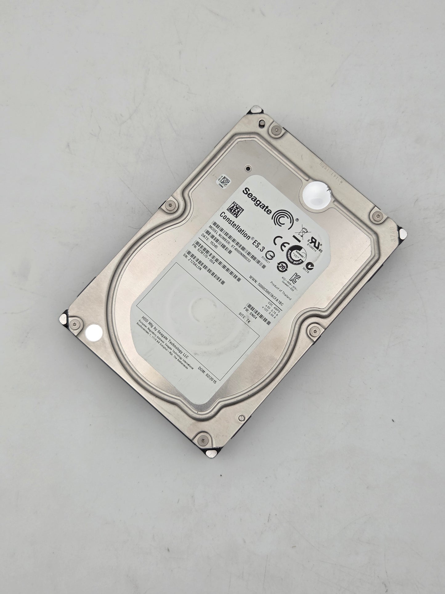 Seagate Enterprise Capacity 4TB 3.5" SATA Hard Drive (Test Results In Images)
