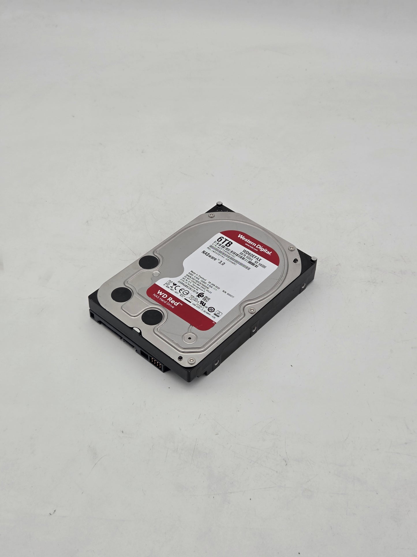 Western Digital Red 6TB 3.5" NAS Hard Drive | WD60EFAX-68SHWN0 (Test Results In Images)