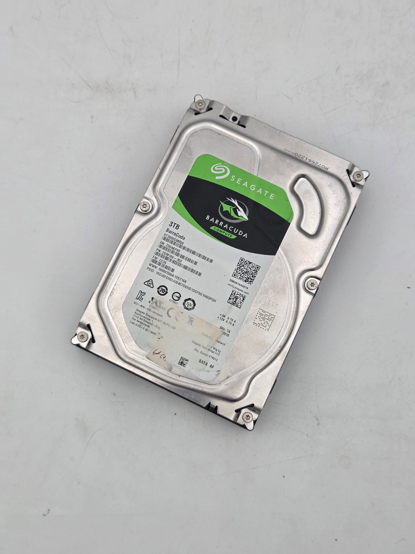 Seagate BarraCuda 3TB 3.5" Internal Hard Drive | ST3000DM008 Low Hours (Test Results In Images)