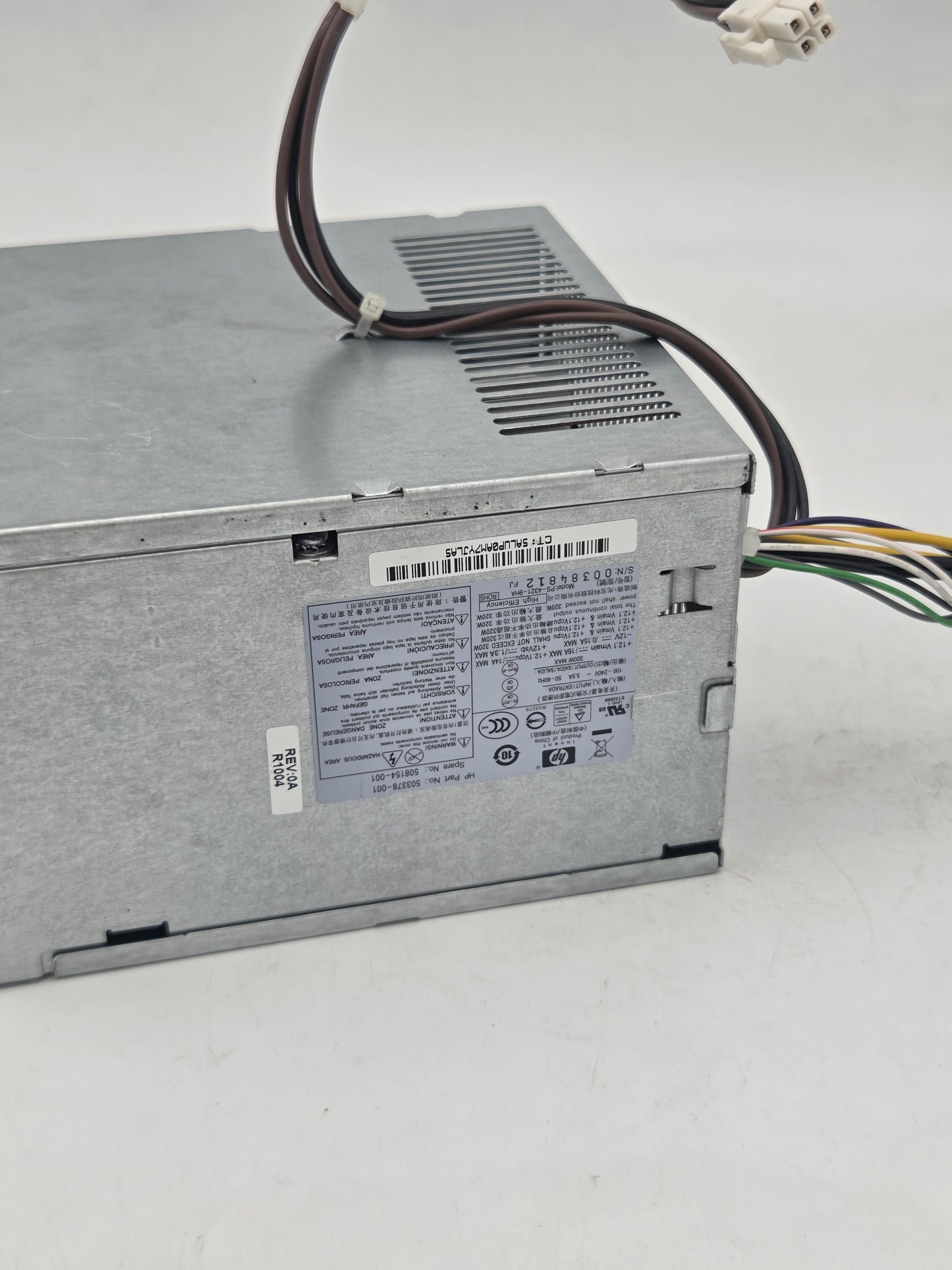 HP 320W Power Supply Unit | PS-4321-9HA / 503378-001 (4 Pin)