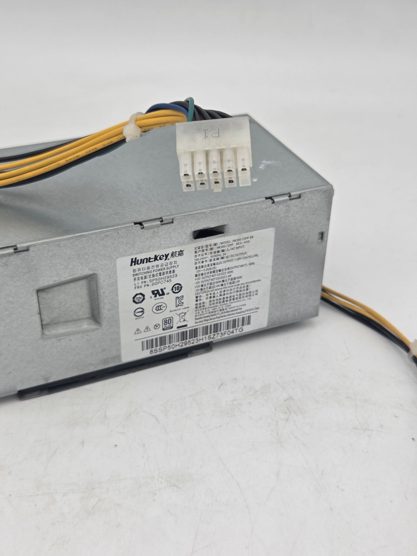 Lenovo / HuntKey 180W Power Supply Unit | HK280-72PP SP50H29523 / 00PC745 (10 Pin)