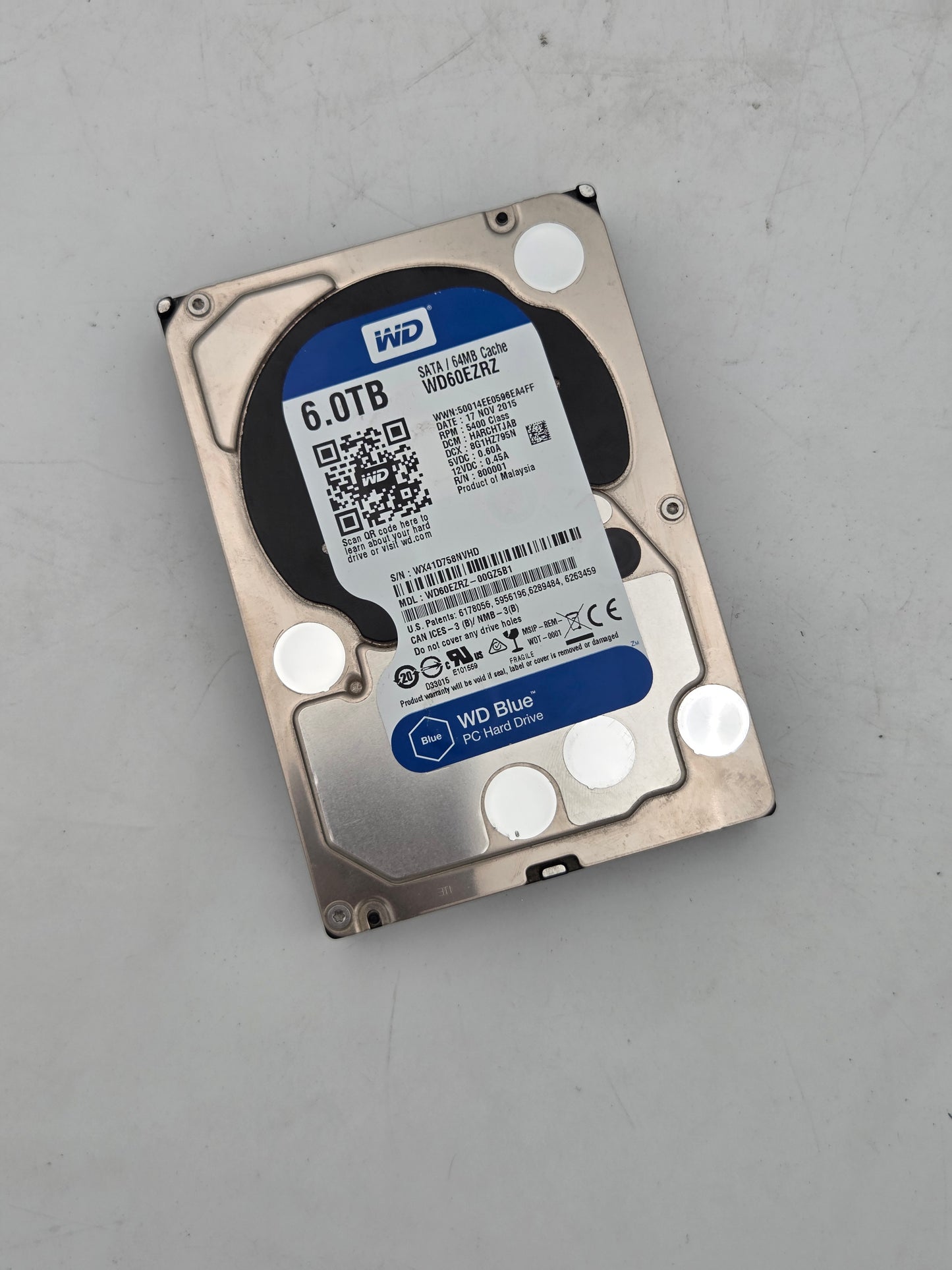 Western Digital Blue 6TB 3.5" Internal Hard Drive (Test results in images)