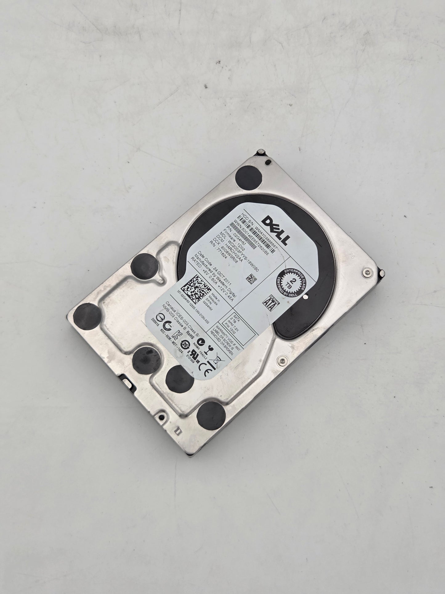 Western Digital RE4 2TB 3.5" Enterprise SATA Hard Drive | WD2003FYYS-18W0B0