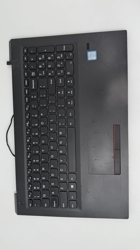 Lenovo V310-15ISK keyboard assembly and touchpad. Still attached to Palm rest. 01