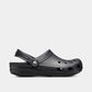 Crocs Classic Black Clog - M UK 7 - W UK 9