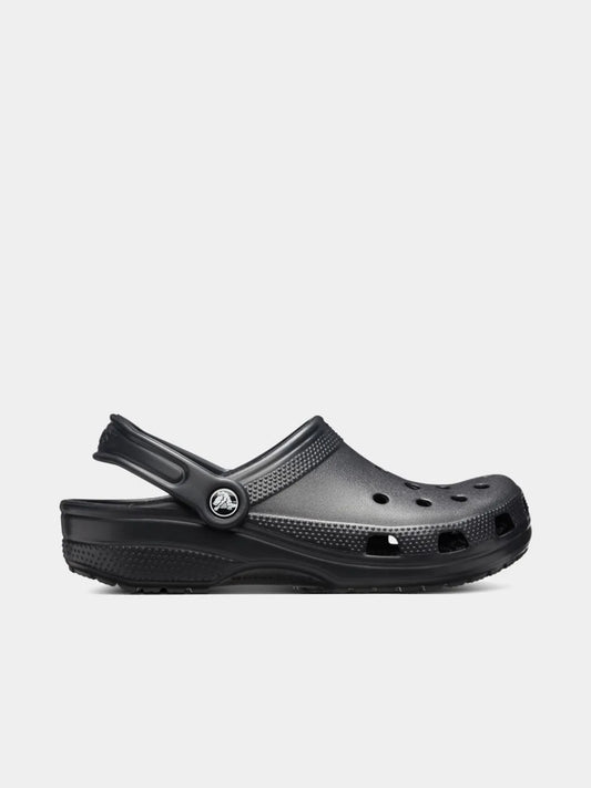 Crocs Classic Black Clog - M UK 7 - W UK 9
