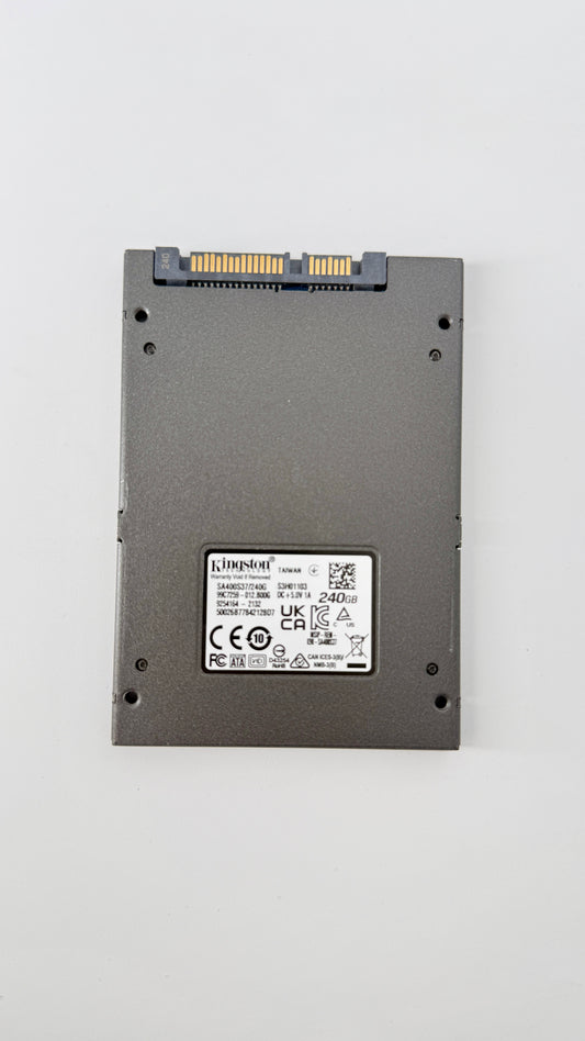 Kingston 240GB SSD 2.5”(Test Results In Images)