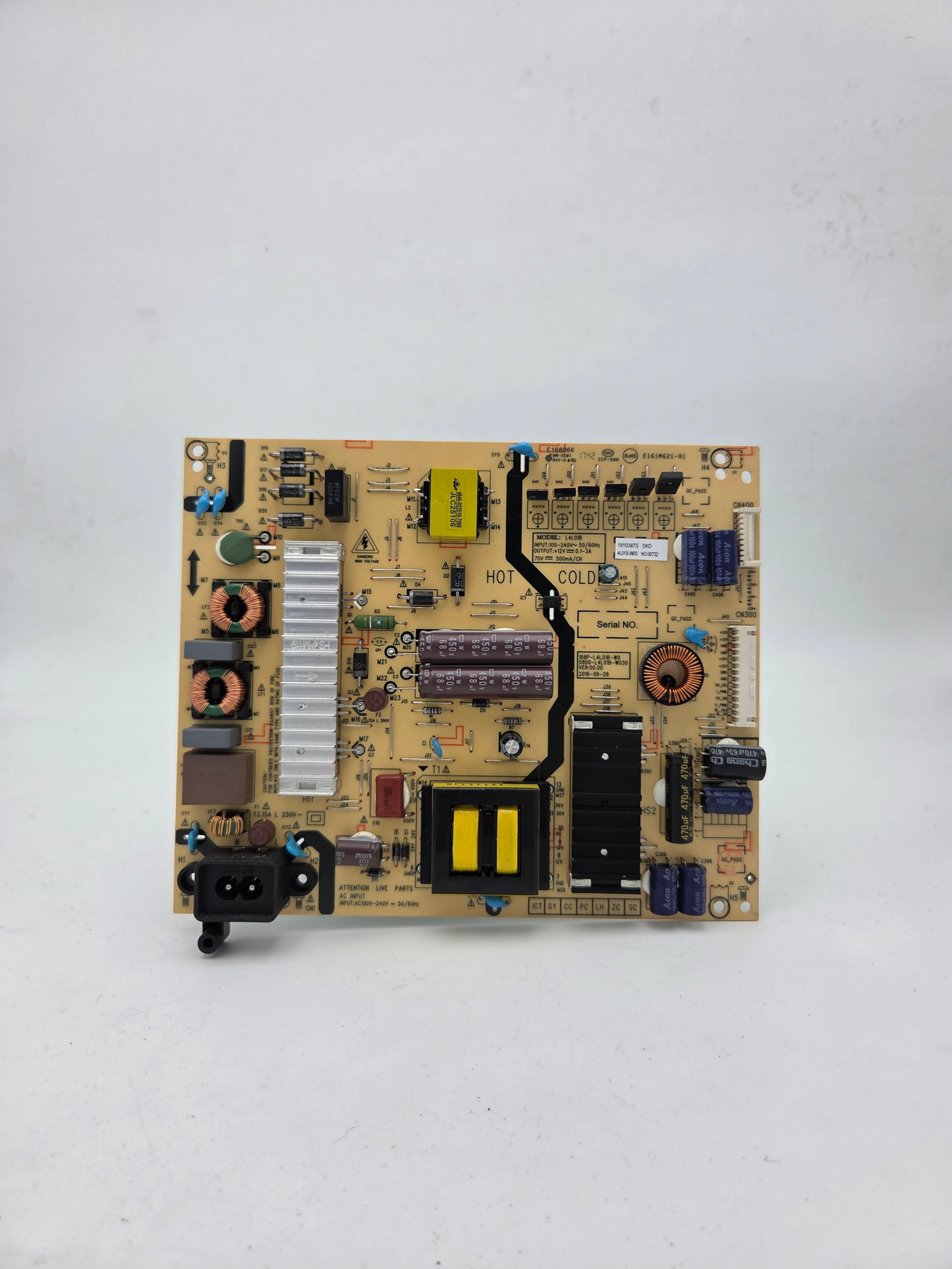 Sinotech 168-L4L01B-W0 LED Inverter / Backlight Driver / Power Supply Board