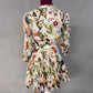 Forever New Wesley Printed Skater Mini Dress - Size 34