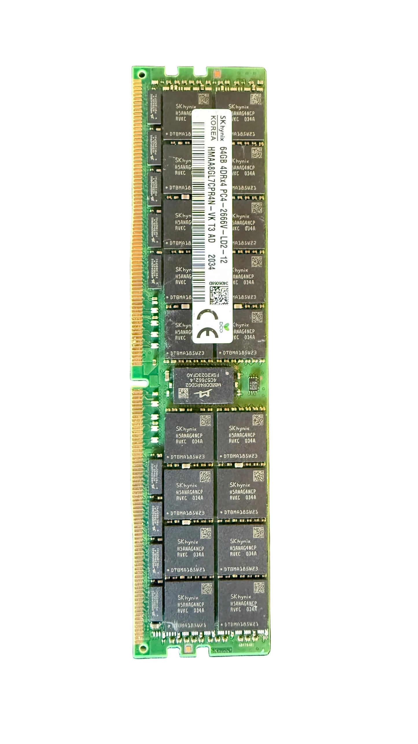 SK hynix 64GB 4DRx4 PC4 -2666V-LD2 -12-Server Ram ECC