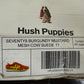 Hush Puppies Seventy8 Burgundy Mustard Mesh Cow Suede - UK 11