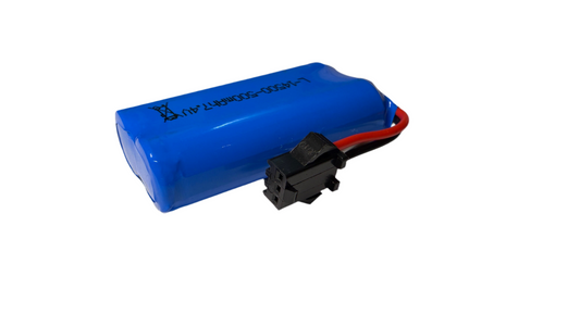 L-14500-500mAH7.4V Li-Ion Rechargeable Battery 3 Pin Connector