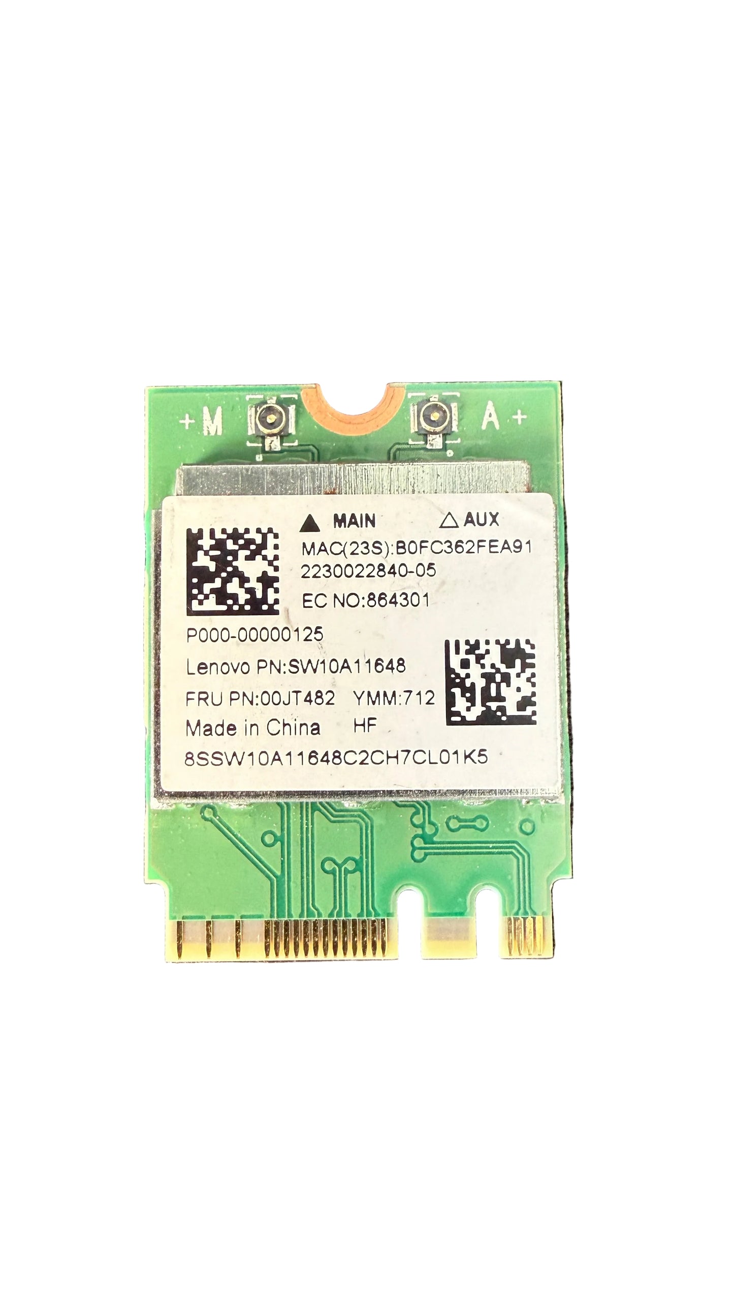 Lenovo PN:SW10A11648 Wireless network card